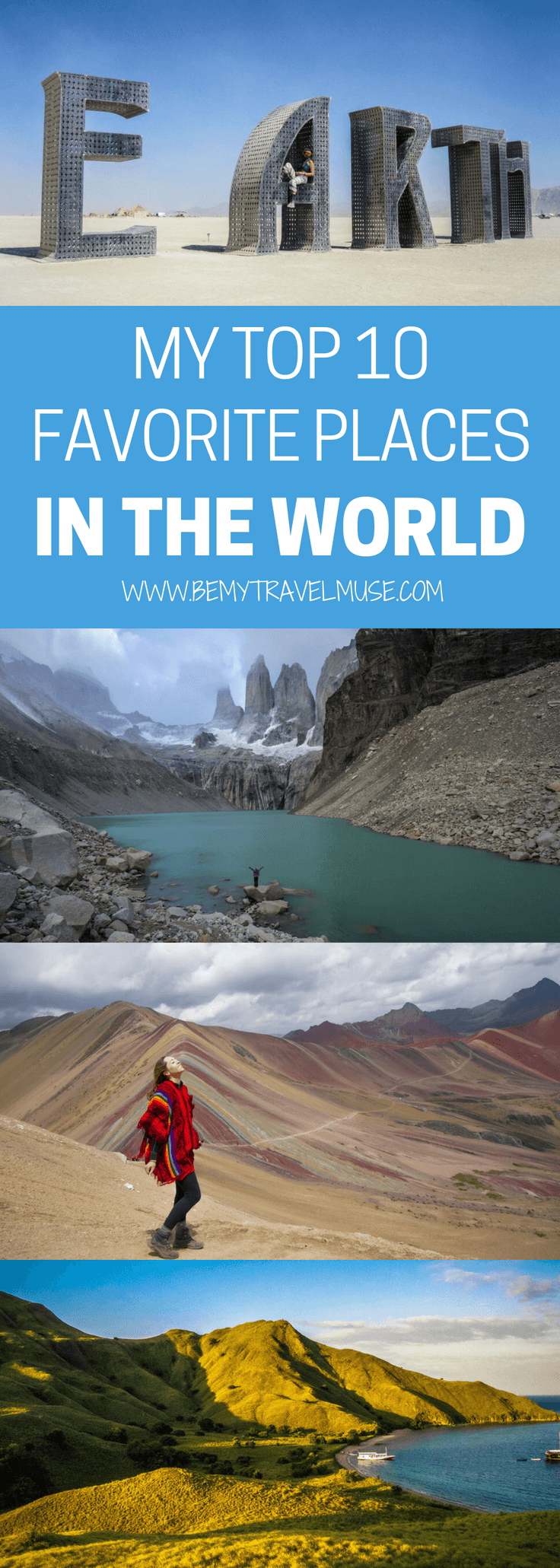 Looking for epic places to go for your next adventure? After traveling around the world for close to 6 years, here are my top favorite places in the world. Some were off the beaten path, some were amazing hikes that I will remember forever, and some, I almost want to keep it to myself! #bucketlisttravel