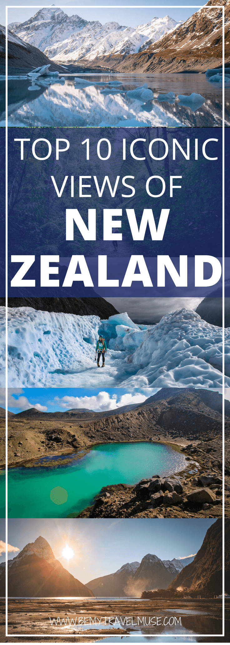 Traveling to New Zealand? Here are 10 iconic views that you truly can't miss. New Zealand is stunning and a photographer's dream. In this article, Liz from Young Adventuress rounds up top 10 iconic views of New Zealand that you need to add to your bucket list. Check it out! #NewZealand #NewZealandTravelTips