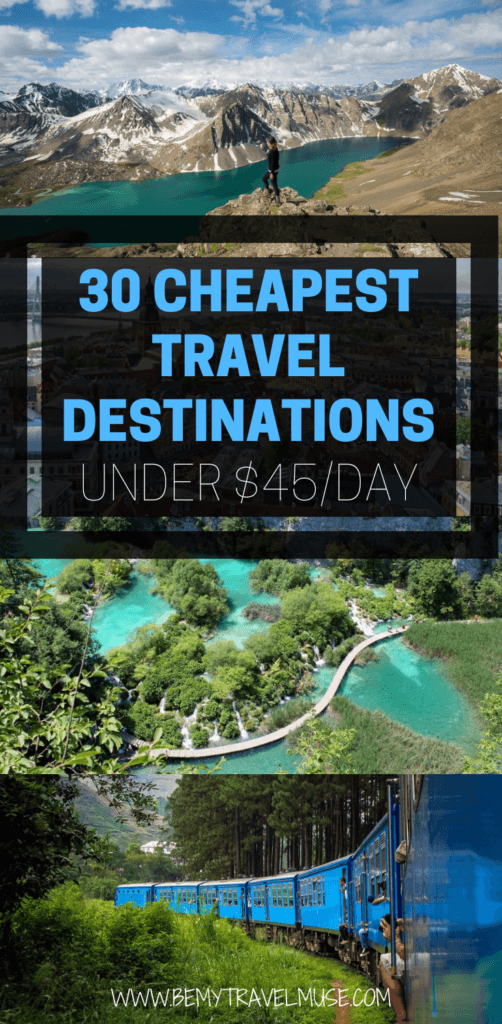 The Cheapest Travel Destinations In the World