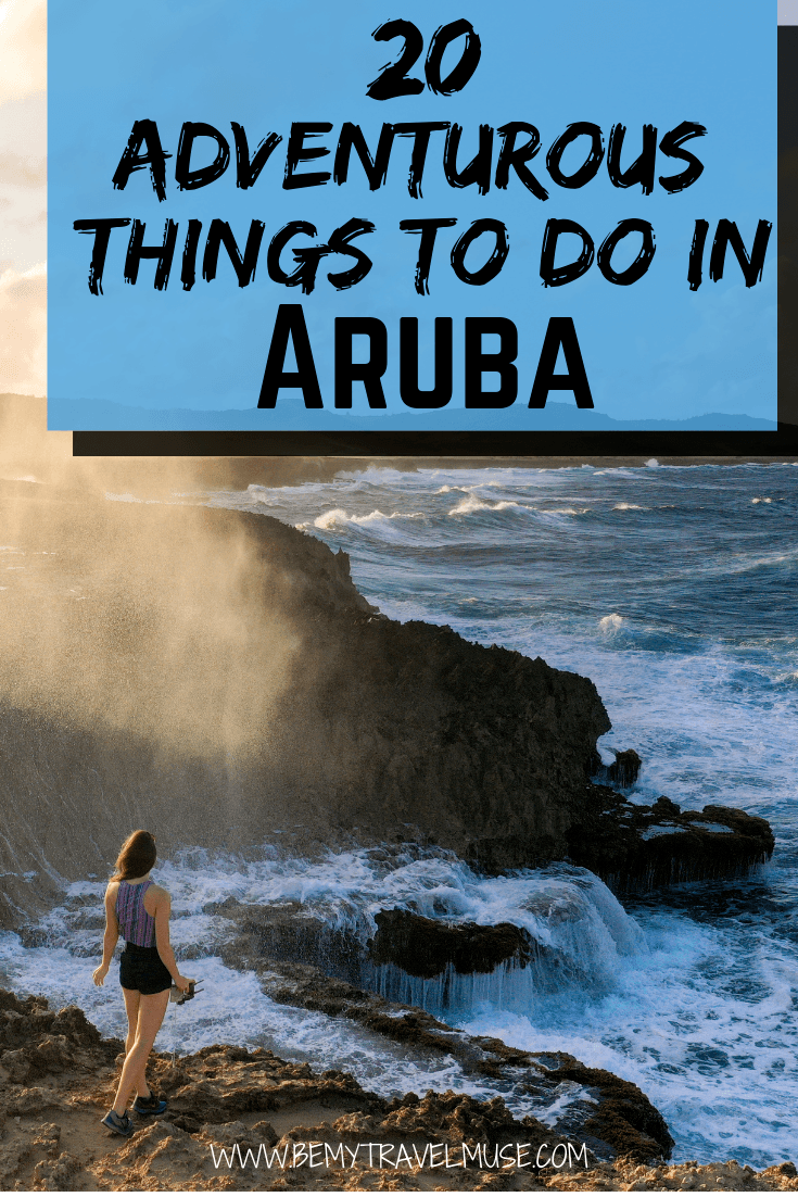 Looking for some adventurous activities in Aruba? Here are 20 things to do that will help you make the most out of your holiday in the gorgeous Caribbean Island. Click to read and see the photos now #Aruba