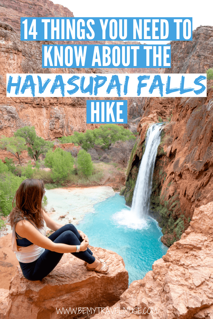 14 important things you need to know about hiking the havasu falls, plus a complete packing list and photography tips from the pro, to help you get the most out of this amazing hike! #Havasu #Havasupai