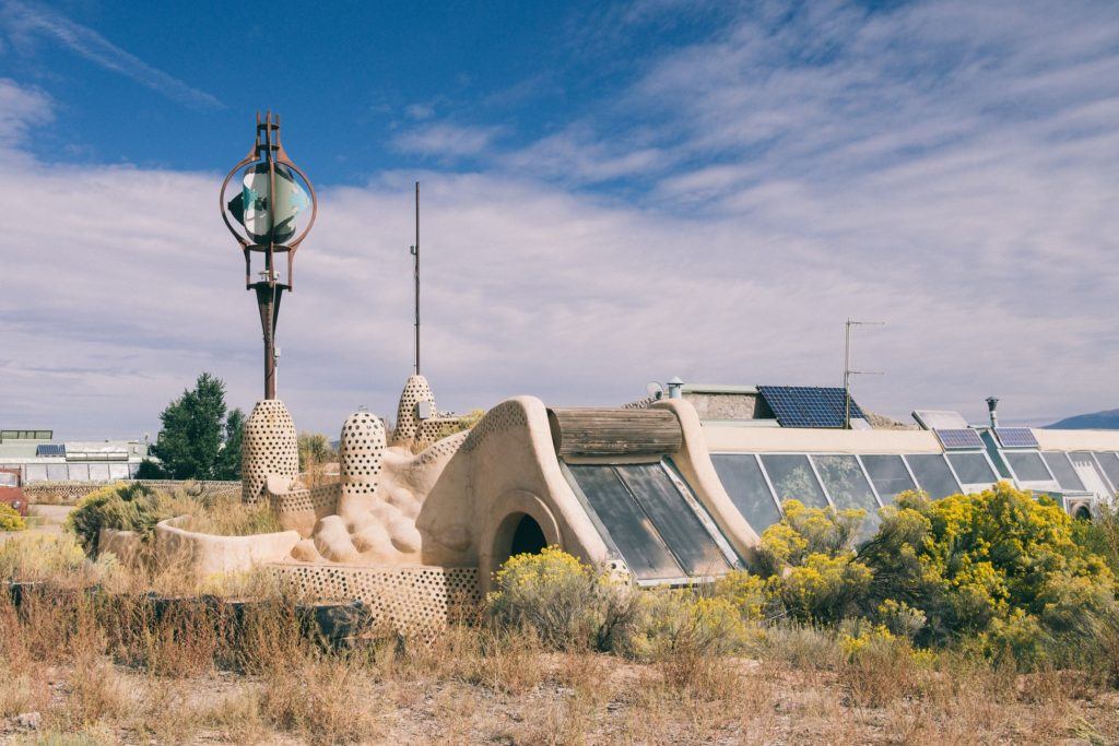 Earthships in Taos New Mexico